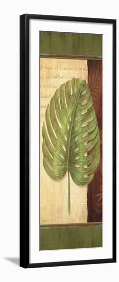 Palm Tropic Panel IV-Delphine Corbin-Framed Art Print