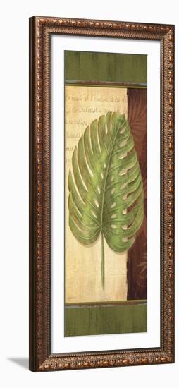 Palm Tropic Panel IV-Delphine Corbin-Framed Art Print