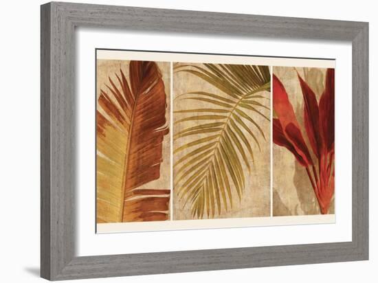 Palm Vista I-John Seba-Framed Art Print