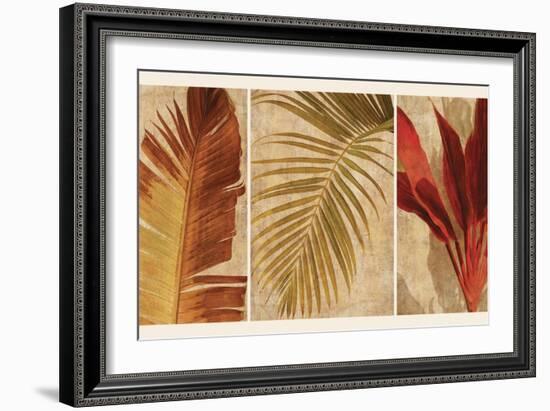 Palm Vista I-John Seba-Framed Art Print