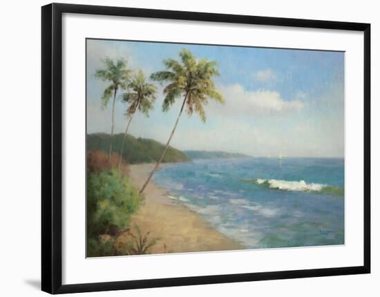 Palma de la Playa-Karen Dupré-Framed Art Print