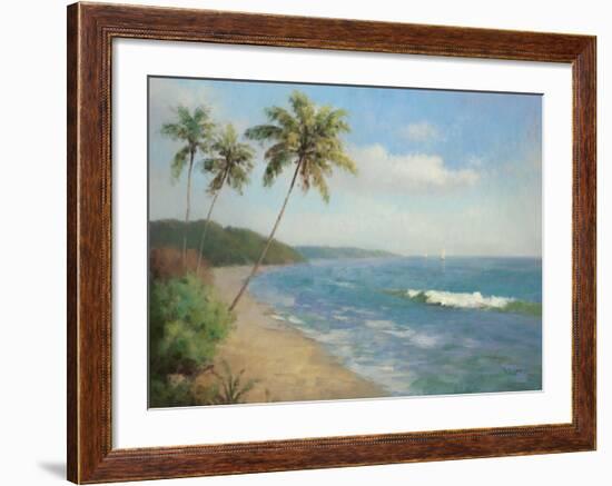 Palma de la Playa-Karen Dupré-Framed Art Print