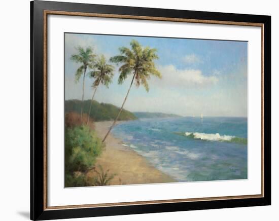 Palma de la Playa-Karen Dupré-Framed Art Print