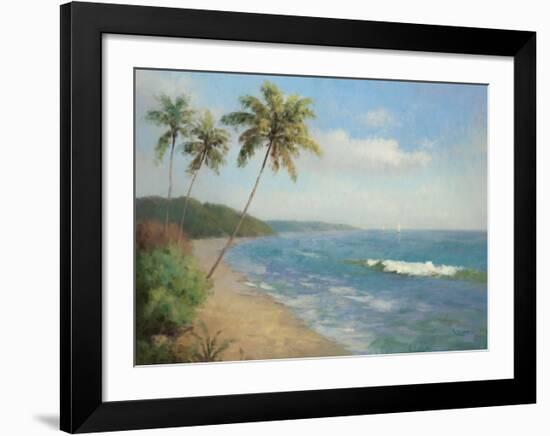 Palma de la Playa-Karen Dupré-Framed Art Print