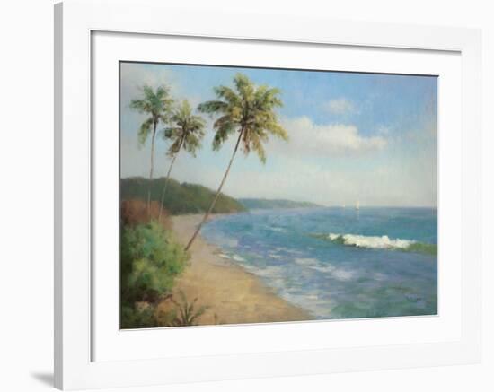 Palma de la Playa-Karen Dupré-Framed Art Print