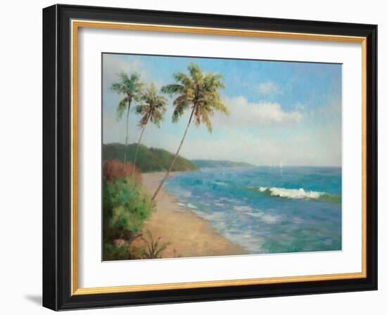 Palma de la Playa-Karen Dupr?-Framed Art Print