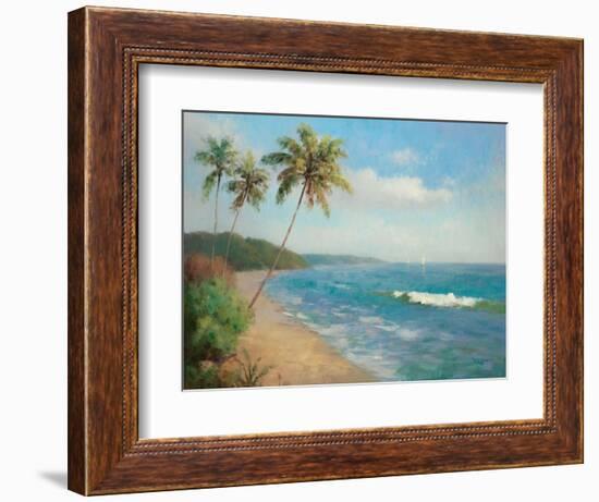 Palma de la Playa-Karen Dupr?-Framed Art Print