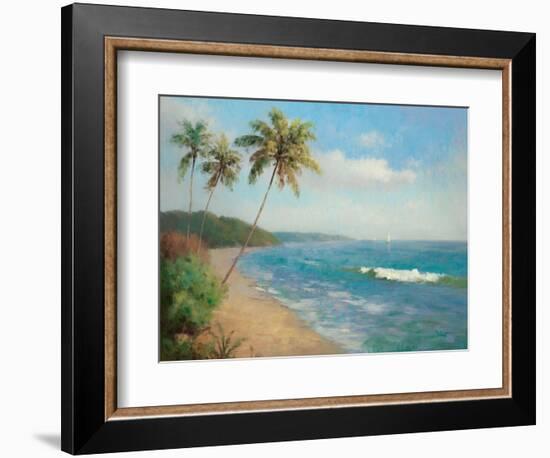 Palma de la Playa-Karen Dupr?-Framed Art Print