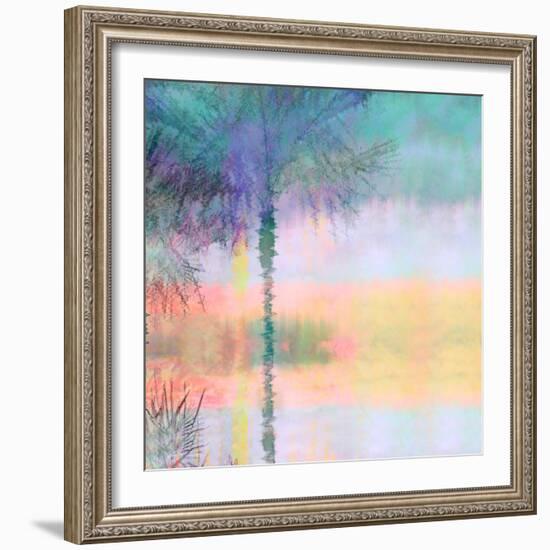 Palmae Square I-Melinda Bradshaw-Framed Art Print