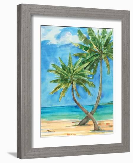 Palmas Belize II-Paul Brent-Framed Art Print