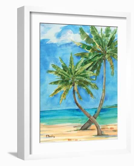 Palmas Belize II-Paul Brent-Framed Art Print