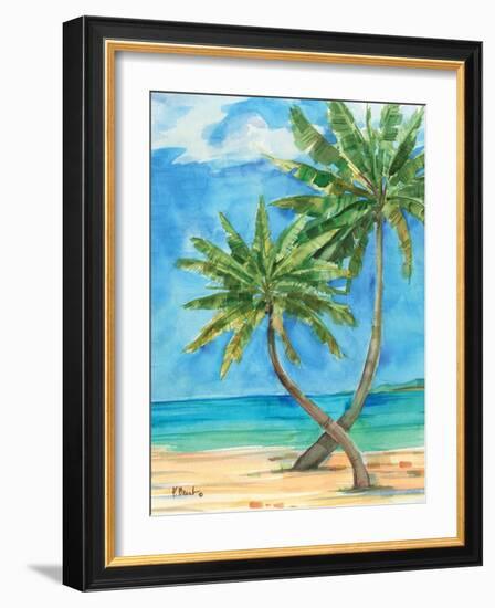 Palmas Belize II-Paul Brent-Framed Art Print