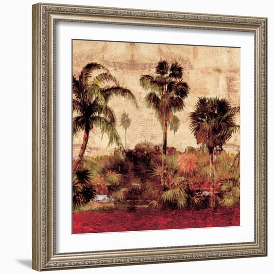 Palmas II-John Seba-Framed Art Print