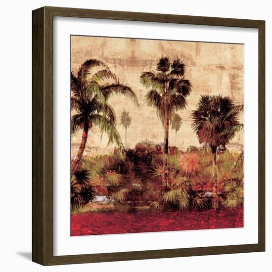 Palmas II-John Seba-Framed Art Print