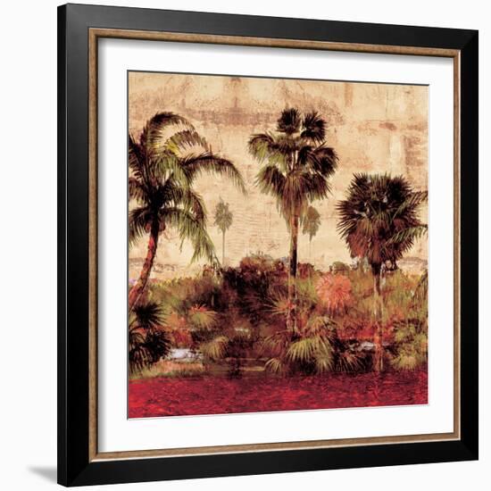 Palmas II-John Seba-Framed Art Print