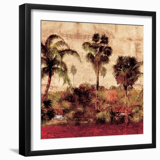 Palmas II-John Seba-Framed Art Print