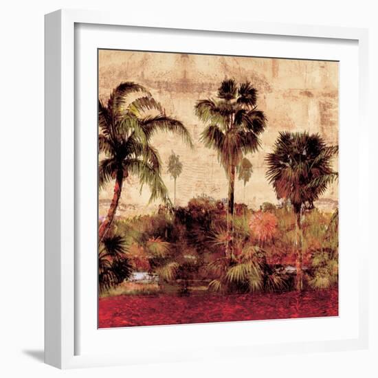 Palmas II-John Seba-Framed Art Print