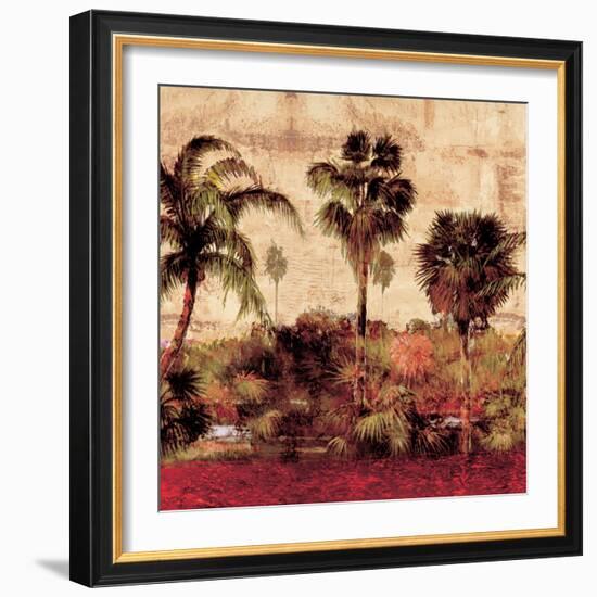 Palmas II-John Seba-Framed Art Print