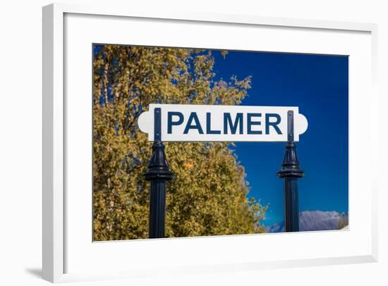 Palmer, Alaska, United States - train station-null-Framed Photographic Print