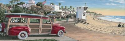 Laguna Beach Wagon-Palmer Artworks-Giclee Print