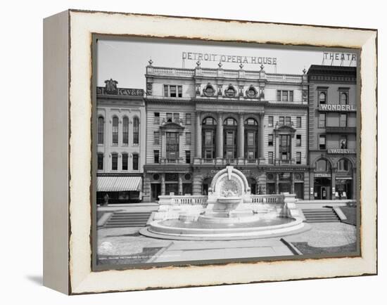 Palmer Foundation and Detroit Opera House, Detroit, Michigan, C.1906-null-Framed Premier Image Canvas