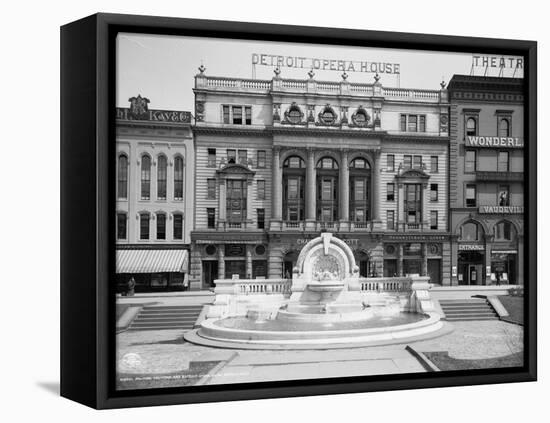 Palmer Foundation and Detroit Opera House, Detroit, Michigan, C.1906-null-Framed Premier Image Canvas