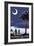 Palmetto Moon - Kiawah Island, South Carolina-Lantern Press-Framed Art Print