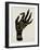 Palmistry Black-Cat Coquillette-Framed Art Print