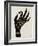 Palmistry Black-Cat Coquillette-Framed Art Print