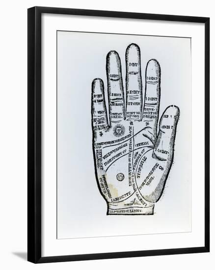 Palmistry-English School-Framed Giclee Print