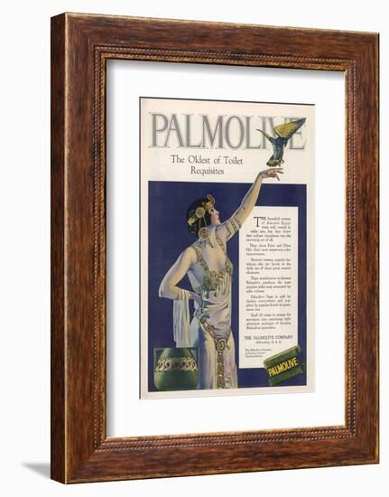 Palmolive - as Used by 'the Beautiful Women of Ancient Egypt'-null-Framed Photographic Print