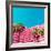 Palms and Hotel-Evgeniya Porechenskaya-Framed Photographic Print