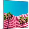 Palms and Hotel-Evgeniya Porechenskaya-Mounted Photographic Print