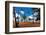 Palms And Lifeguard Hut, Luquillo Beach, Pr-George Oze-Framed Photographic Print