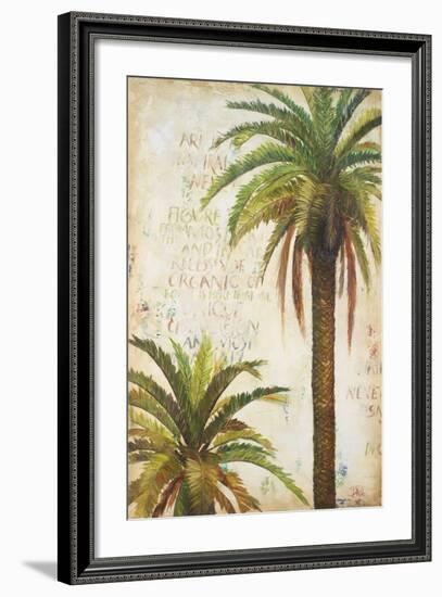 Palms and Scrolls I-Patricia Pinto-Framed Art Print