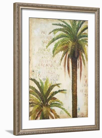 Palms and Scrolls I-Patricia Pinto-Framed Art Print