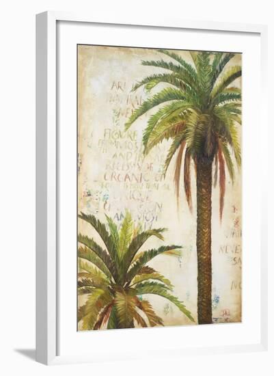 Palms and Scrolls I-Patricia Pinto-Framed Art Print