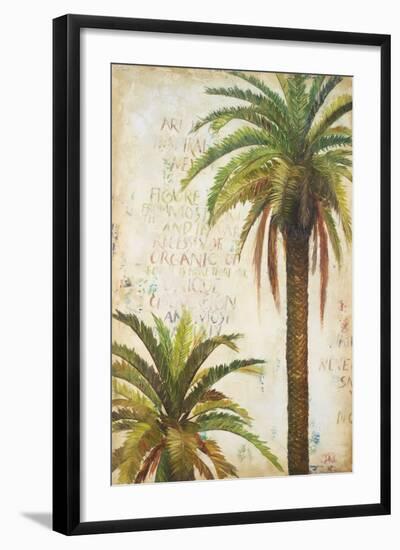 Palms and Scrolls I-Patricia Pinto-Framed Art Print