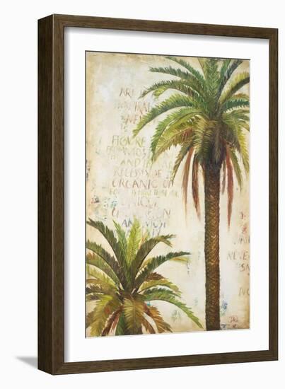 Palms and Scrolls I-Patricia Pinto-Framed Premium Giclee Print