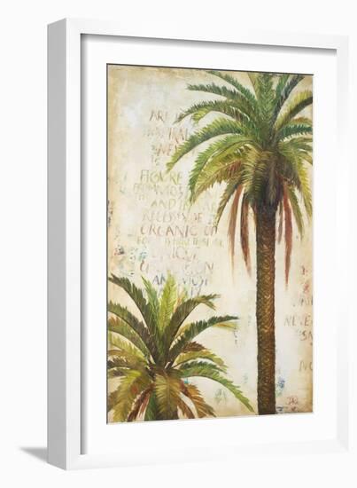 Palms and Scrolls I-Patricia Pinto-Framed Premium Giclee Print