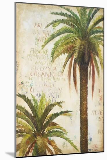 Palms and Scrolls I-Patricia Pinto-Mounted Premium Giclee Print