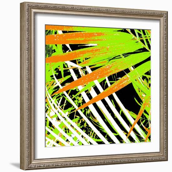 Palms Away II-Herb Dickinson-Framed Photographic Print