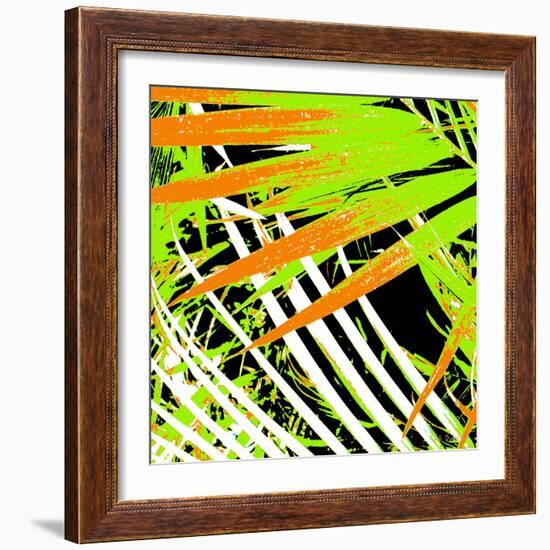 Palms Away II-Herb Dickinson-Framed Photographic Print