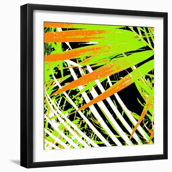 Palms Away II-Herb Dickinson-Framed Photographic Print