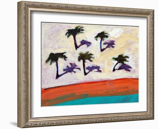 Palms I-Paul Powis-Framed Giclee Print