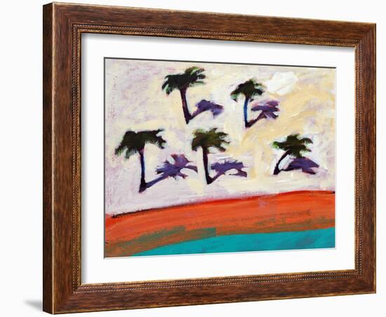 Palms I-Paul Powis-Framed Giclee Print