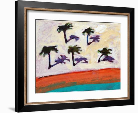 Palms I-Paul Powis-Framed Giclee Print