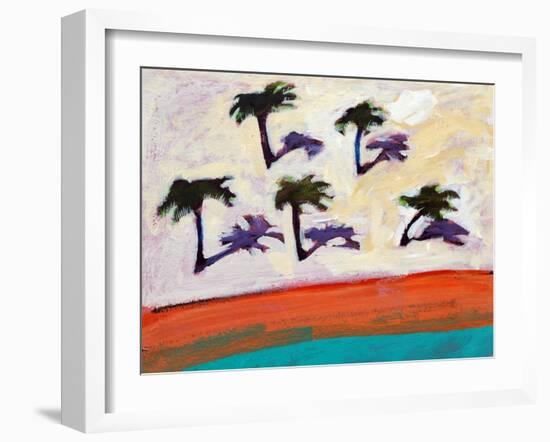 Palms I-Paul Powis-Framed Giclee Print