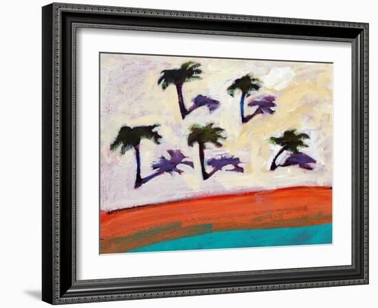 Palms I-Paul Powis-Framed Giclee Print