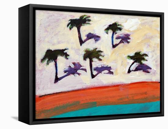 Palms I-Paul Powis-Framed Premier Image Canvas